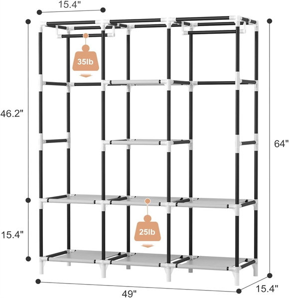 Shoe rack with cover